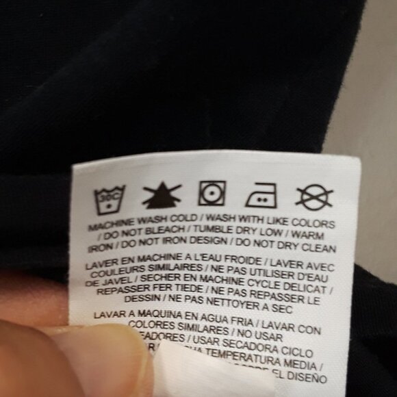 NIKE Slim Fit Black Graphic Short Sleeve T-shirt - Picture 6 of 9